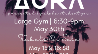 The last school dance of the year is here! The Aura Spring Dance is going to take place on May 30th from 6:30-9:00pm in the large gym. Tickets on sale […]